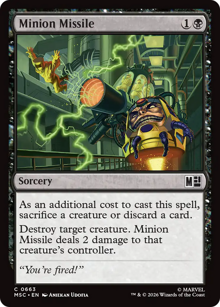 Minion Missile [Marvel Super Heroes Commander]