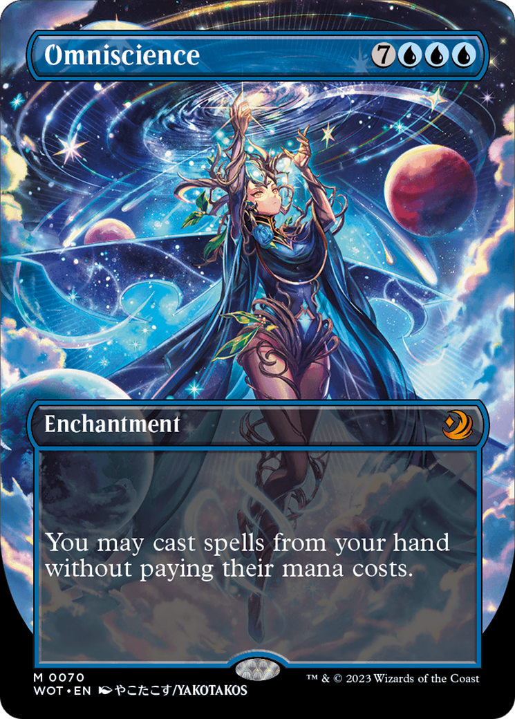 Omniscience (Anime Borderless) [Wilds of Eldraine: Enchanting Tales] [Foil]