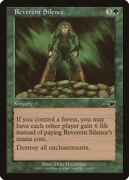 Reverent Silence [Nemesis] [Foil]