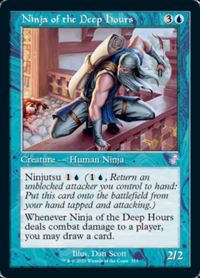 Ninja of the Deep Hours (Timeshifted) [Time Spiral Remastered] [Foil]