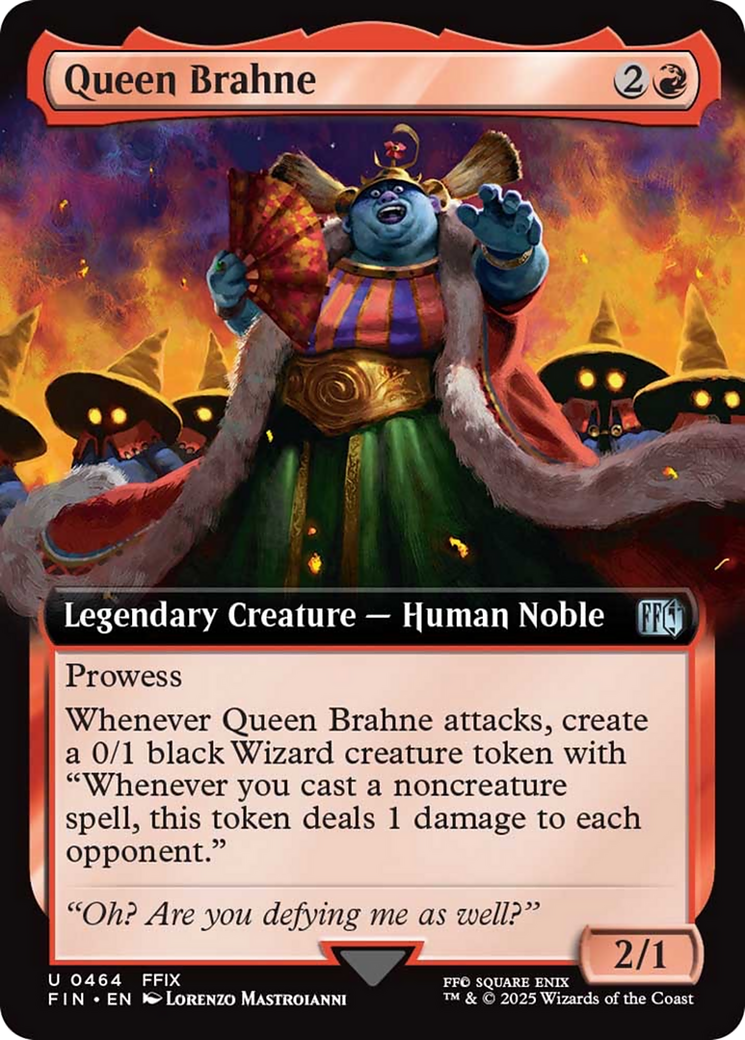 Queen Brahne (Extended Art) [FINAL FANTASY] [Foil]