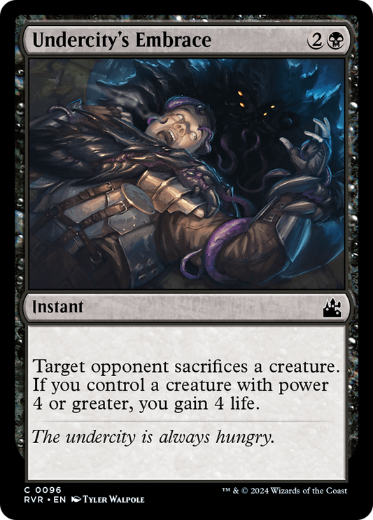 Undercity's Embrace [Ravnica Remastered] [Foil]