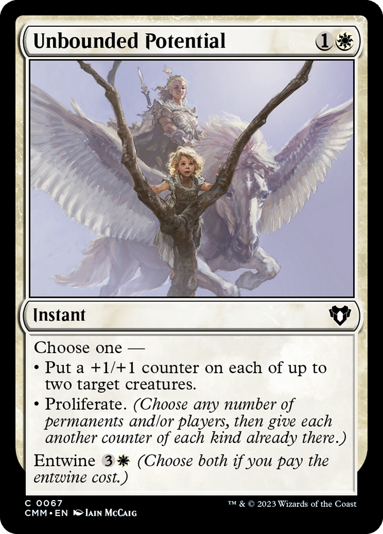 Unbounded Potential [Commander Masters] [Foil]