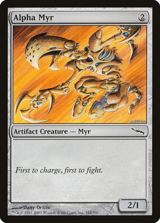 Alpha Myr [Mirrodin] [Foil]