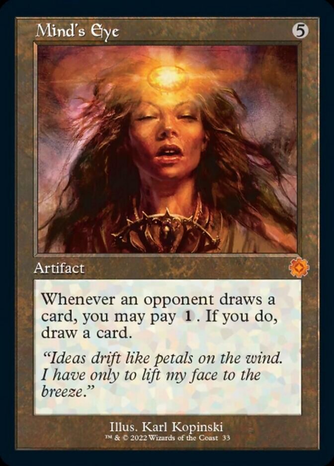 Mind's Eye (Retro) [The Brothers' War Retro Artifacts] [Foil]