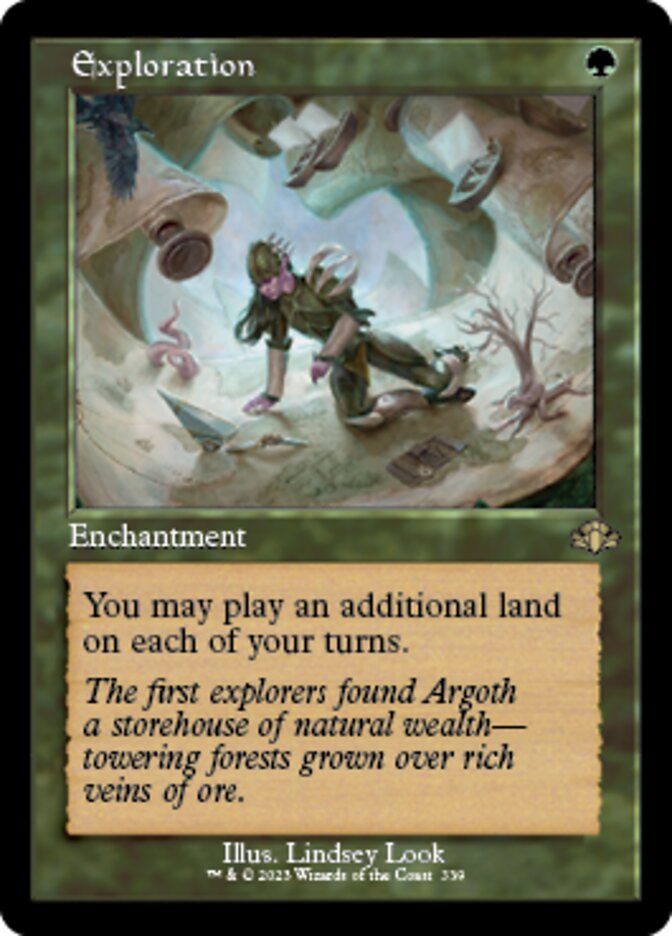 Exploration (Retro) [Dominaria Remastered] [Foil]