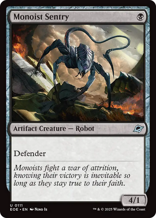 Monoist Sentry [Edge of Eternities] [Foil]