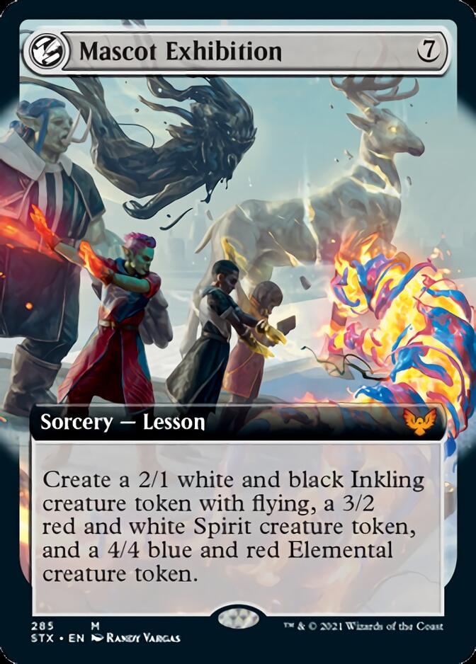 Mascot Exhibition (Extended Art) [Strixhaven: School of Mages] [Foil]