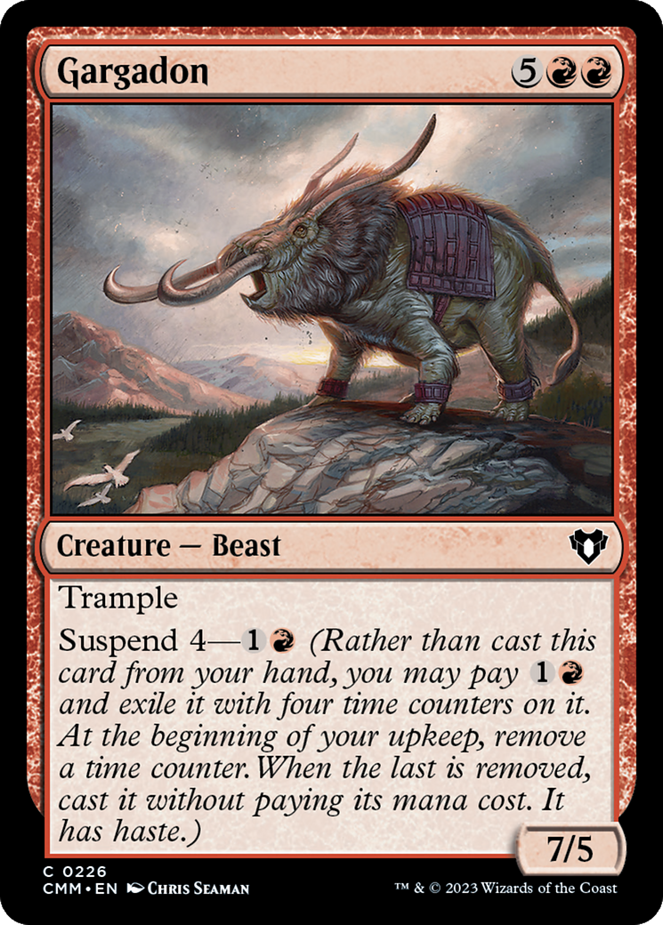 Gargadon [Commander Masters] [Foil]