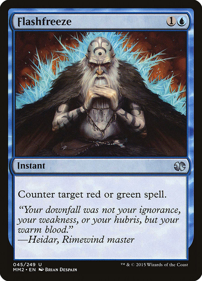 Flashfreeze [Modern Masters 2015] [Foil]