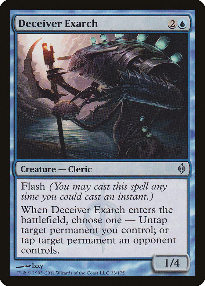Deceiver Exarch [New Phyrexia] [Foil]