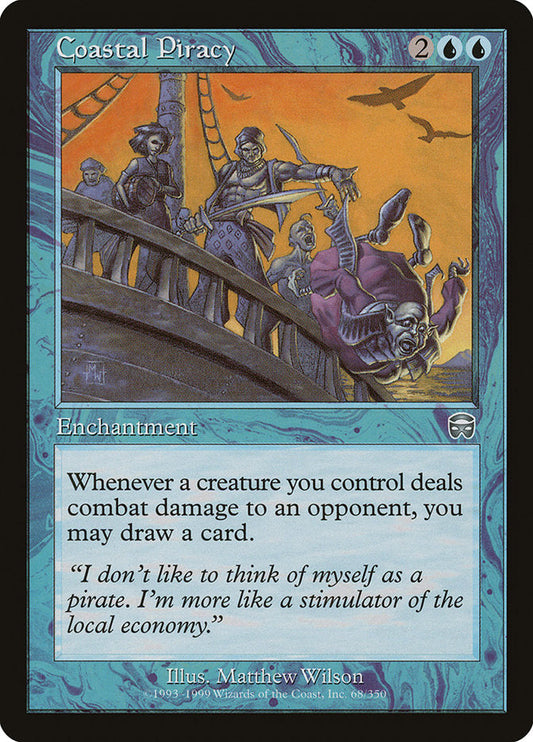 Coastal Piracy [Mercadian Masques] [Foil]