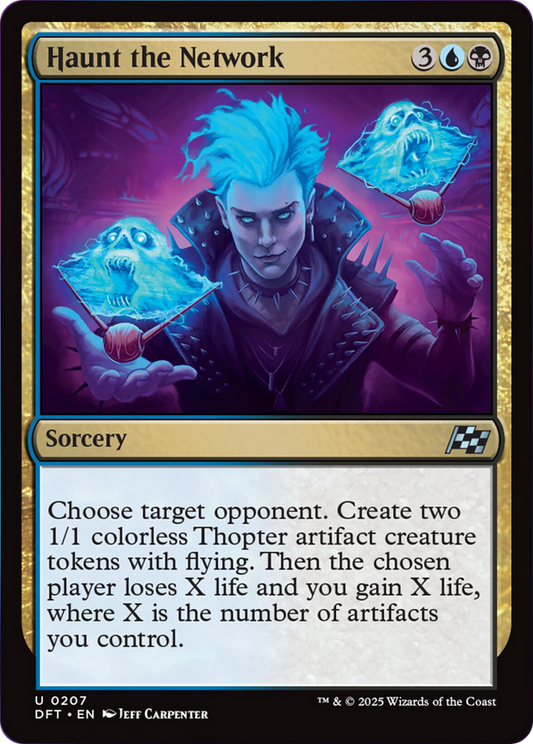 Haunt the Network [Aetherdrift] [Foil]