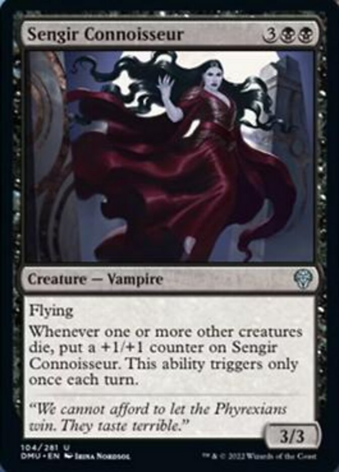 Sengir Connoisseur [Dominaria United] [Foil]