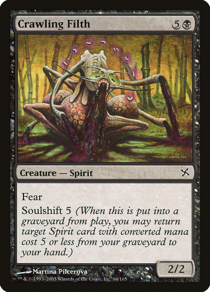 Crawling Filth [Betrayers of Kamigawa] [Foil]