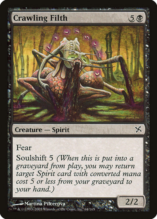 Crawling Filth [Betrayers of Kamigawa] [Foil]