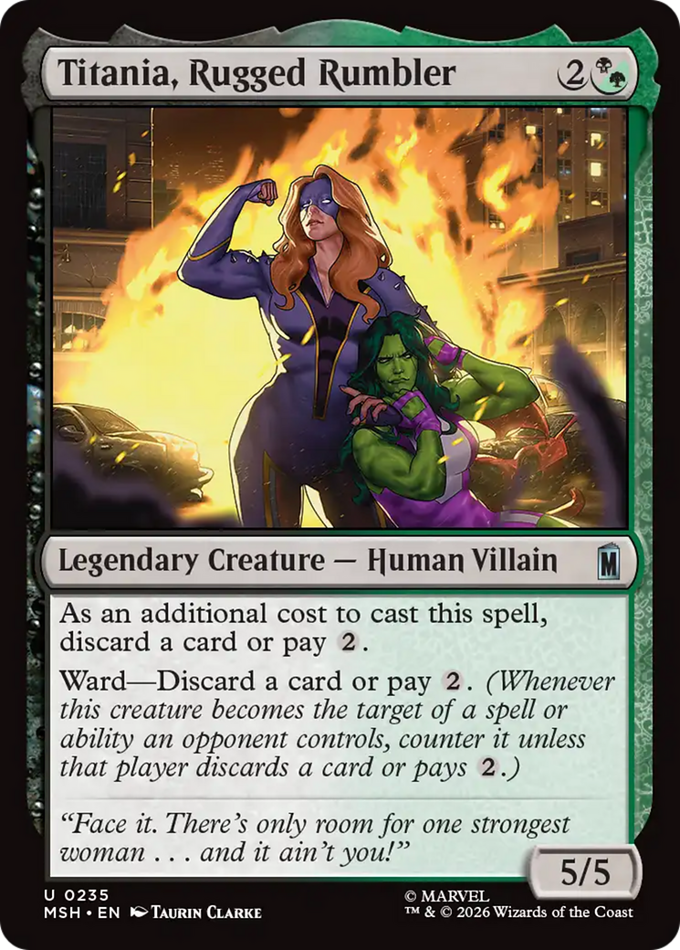Titania, Rugged Rumbler [Marvel Super Heroes]