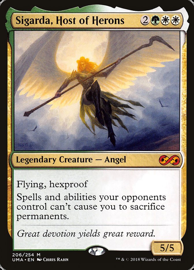 Sigarda, Host of Herons [Ultimate Masters] [Foil]