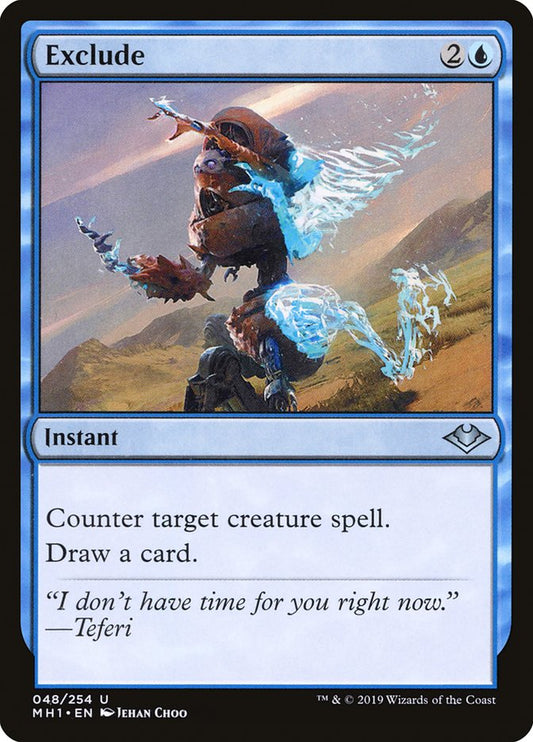 Exclude [Modern Horizons] [Foil]