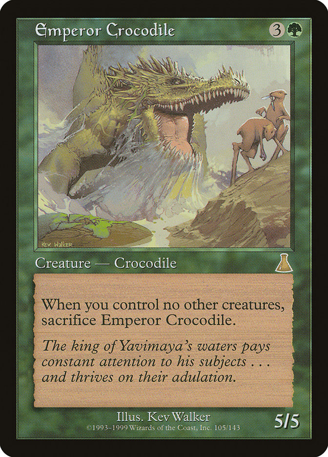 Emperor Crocodile [Urza's Destiny] [Foil]