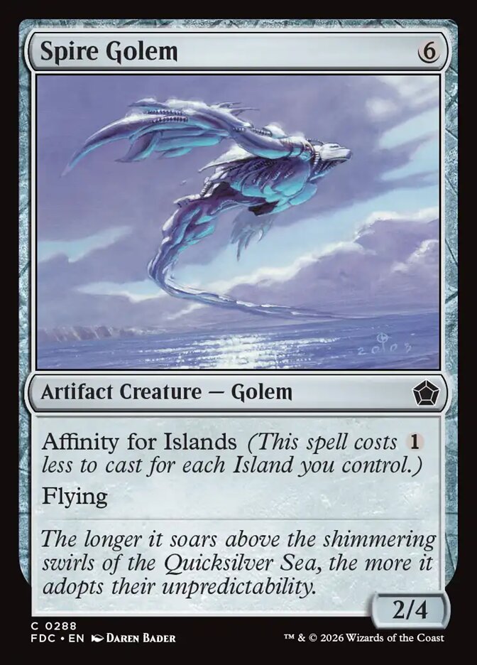 Spire Golem [Foundations Commander]