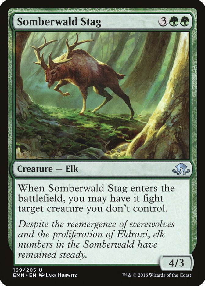 Somberwald Stag [Eldritch Moon] [Foil]