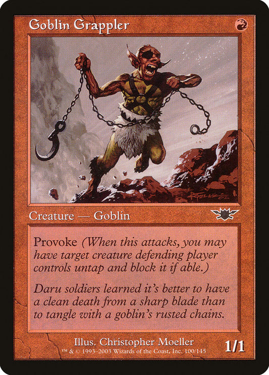 Goblin Grappler [Legions] [Foil]