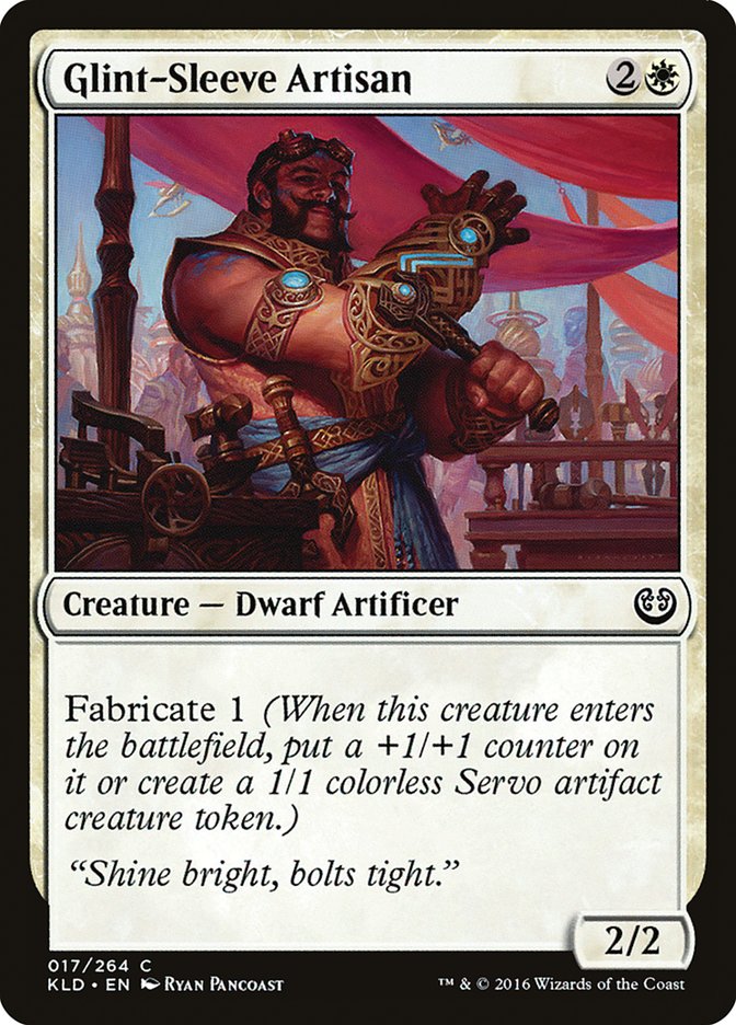 Glint-Sleeve Artisan [Kaladesh] [Foil]