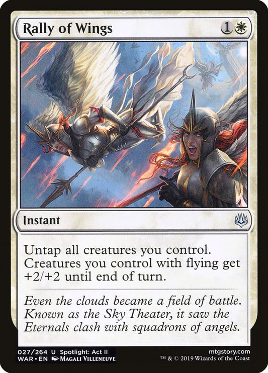 Rally of Wings [War of the Spark] [Foil]