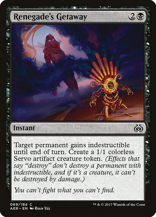 Renegade's Getaway [Aether Revolt] [Foil]