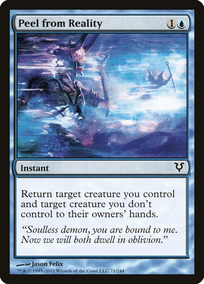 Peel from Reality [Avacyn Restored] [Foil]
