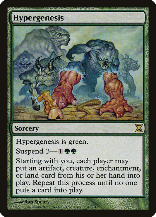 Hypergenesis [Time Spiral] [Foil]