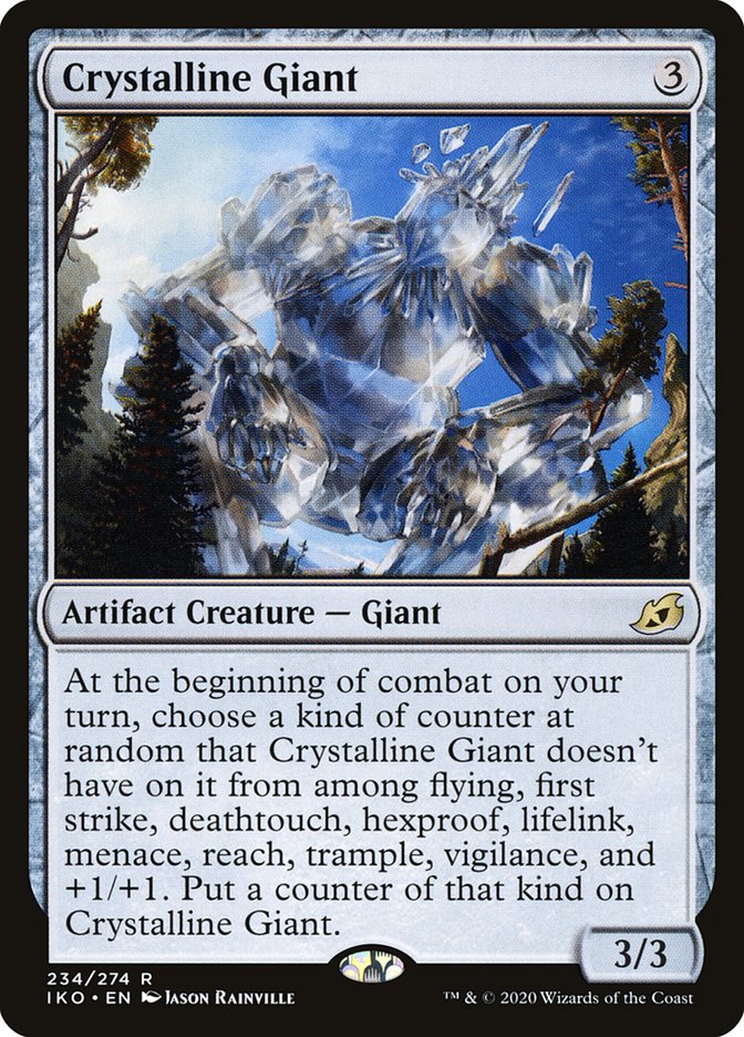 Crystalline Giant [Ikoria: Lair of Behemoths] [Foil]