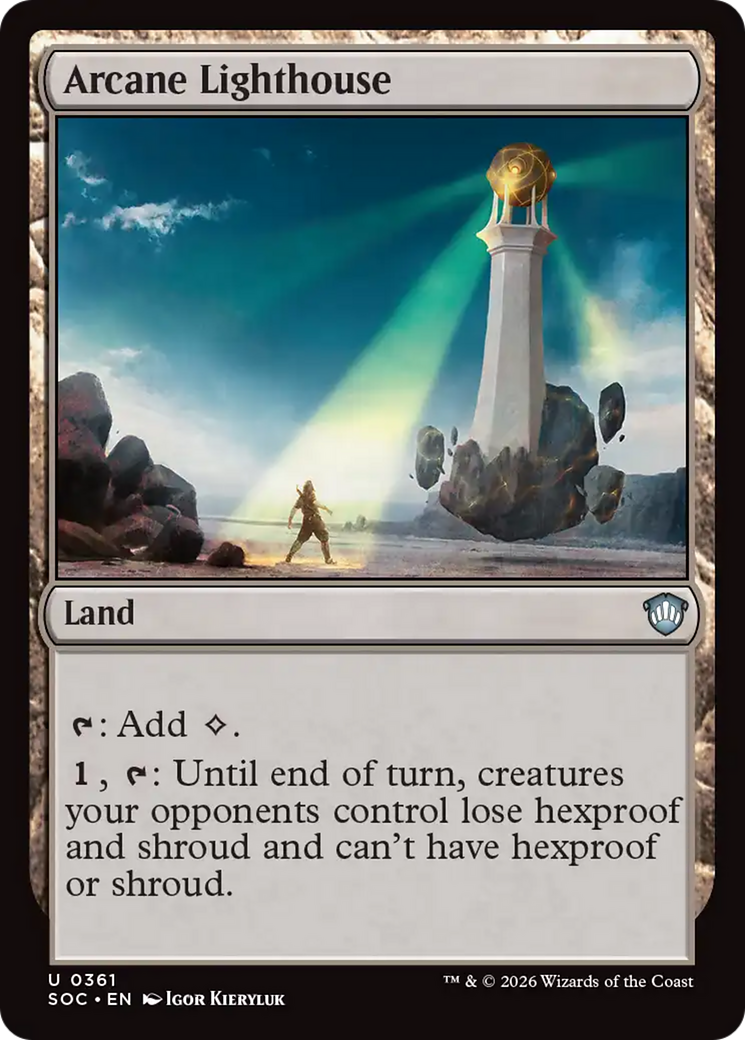 Arcane Lighthouse [Secrets of Strixhaven Commander] [Foil]