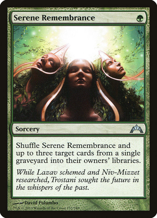 Serene Remembrance [Gatecrash] [Foil]