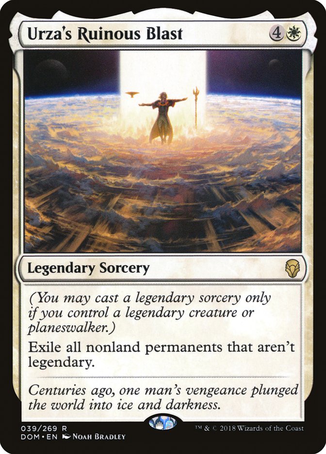 Urza's Ruinous Blast [Dominaria] [Foil]