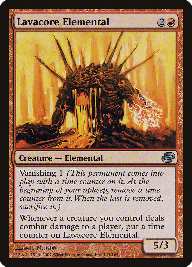 Lavacore Elemental [Planar Chaos] [Foil]