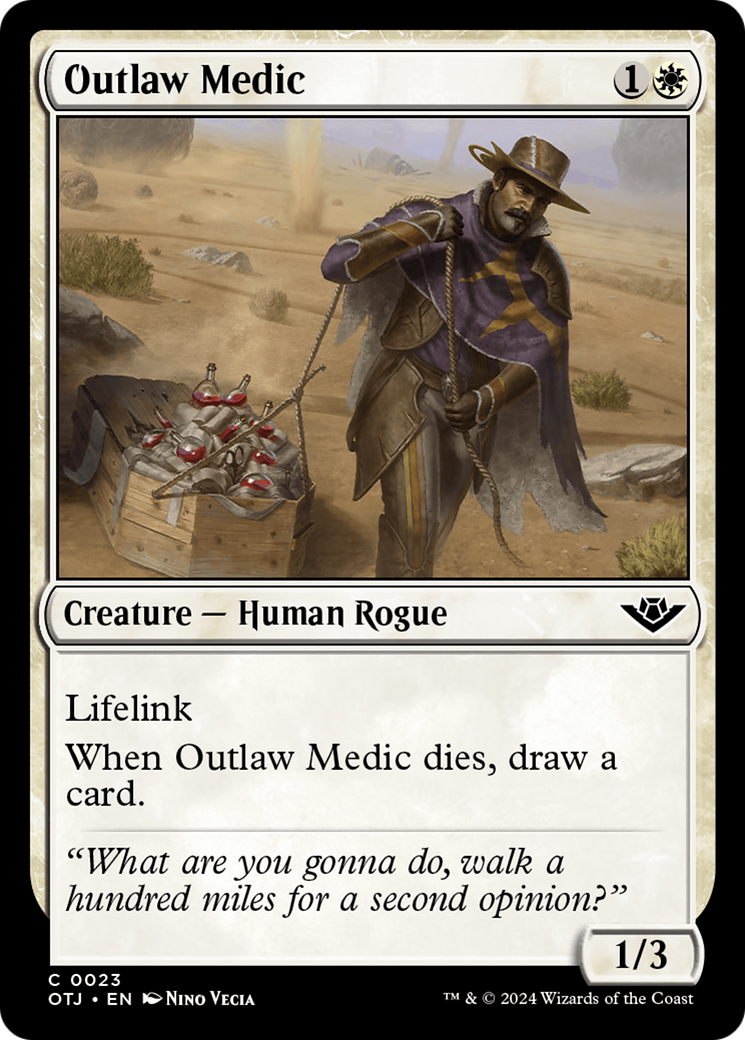 Outlaw Medic [Outlaws of Thunder Junction] [Foil]