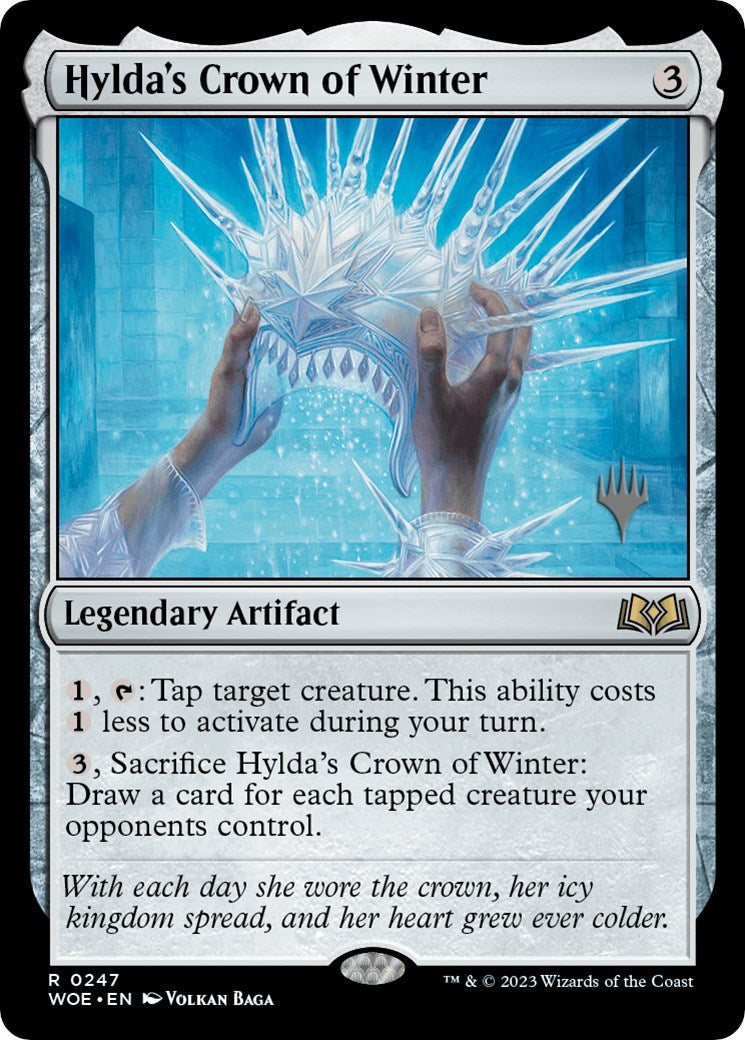 Hylda's Crown of Winter (Promo Pack) [Wilds of Eldraine Promos] [Foil]