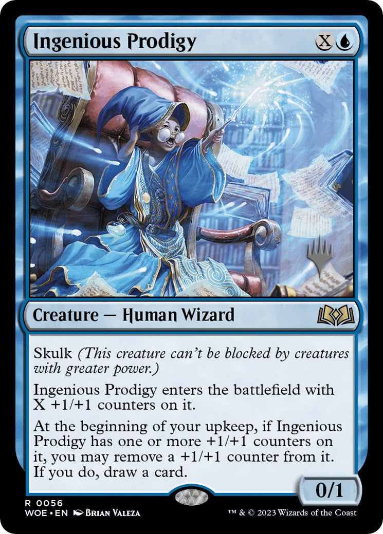 Ingenious Prodigy (Promo Pack) [Wilds of Eldraine Promos] [Foil]