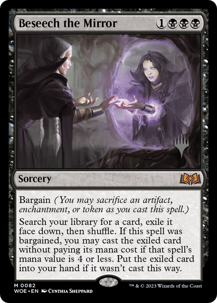Beseech the Mirror (Promo Pack) [Wilds of Eldraine Promos] [Foil]
