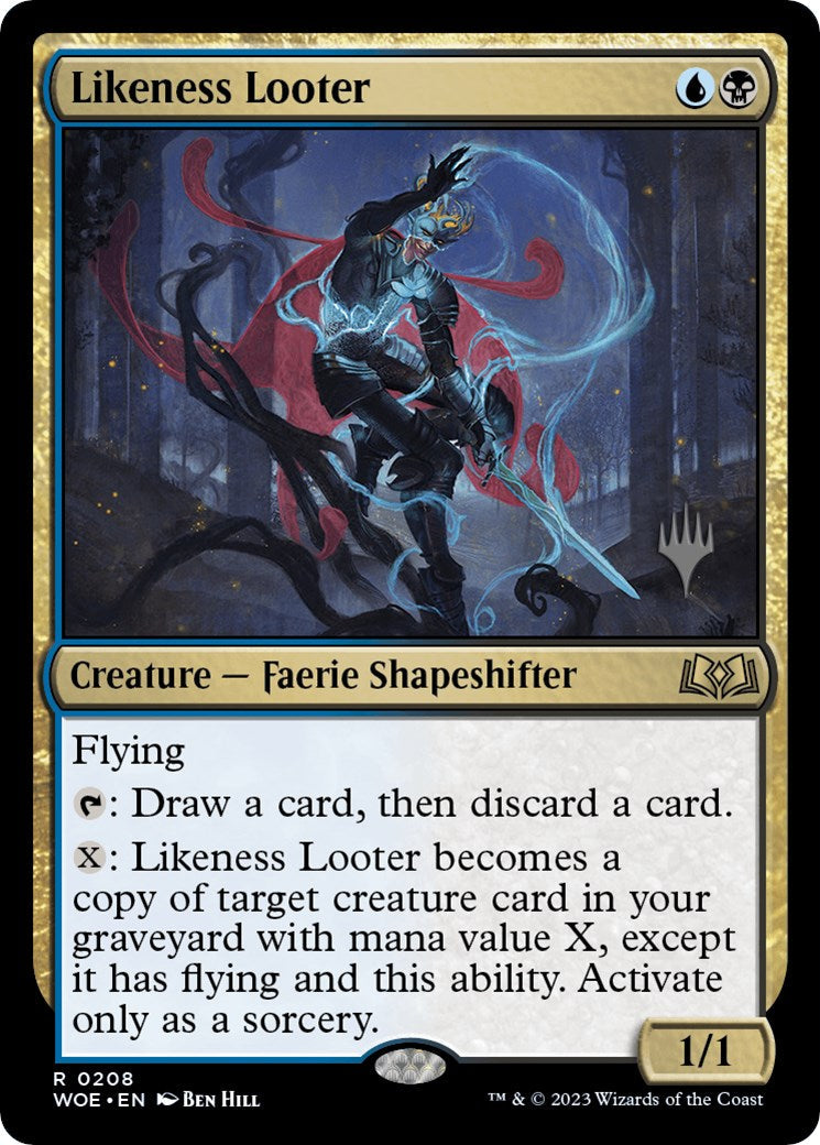 Likeness Looter (Promo Pack) [Wilds of Eldraine Promos] [Foil]