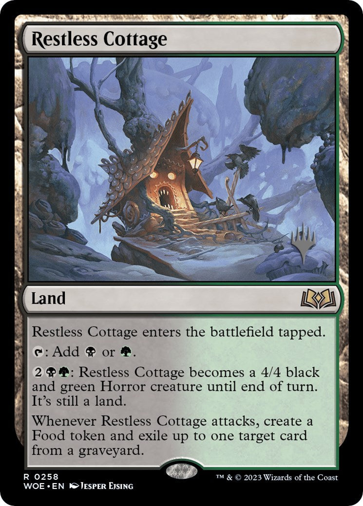 Restless Cottage (Promo Pack) [Wilds of Eldraine Promos] [Foil]