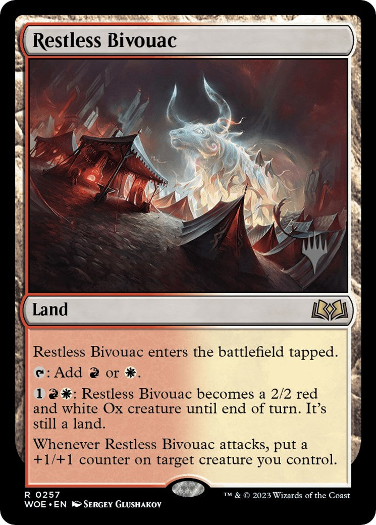 Restless Bivouac (Promo Pack) [Wilds of Eldraine Promos] [Foil]