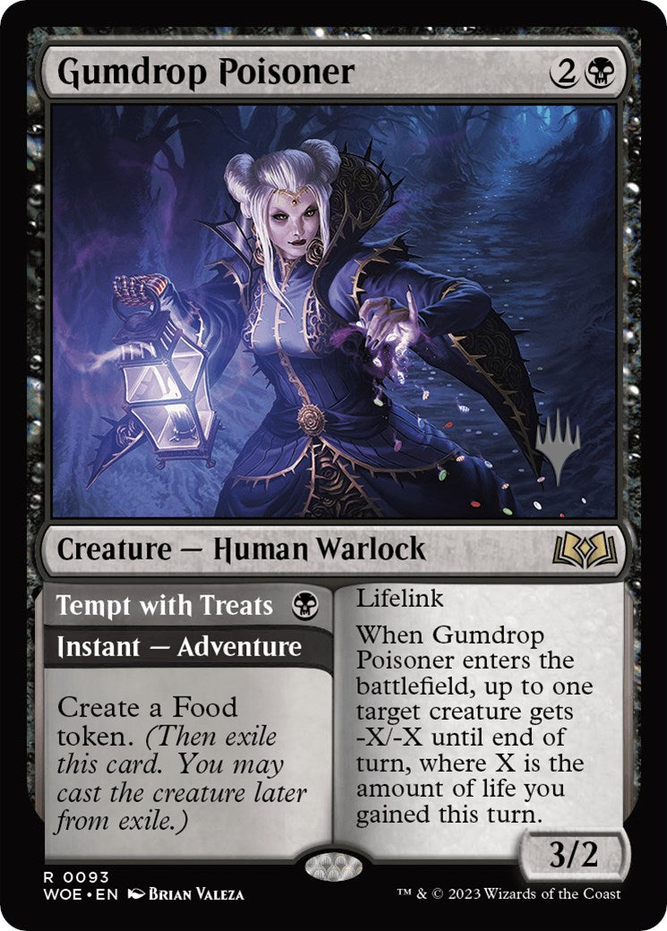 Gumdrop Poisoner // Gumdrop Poisoner (Promo Pack) [Wilds of Eldraine Promos] [Foil]