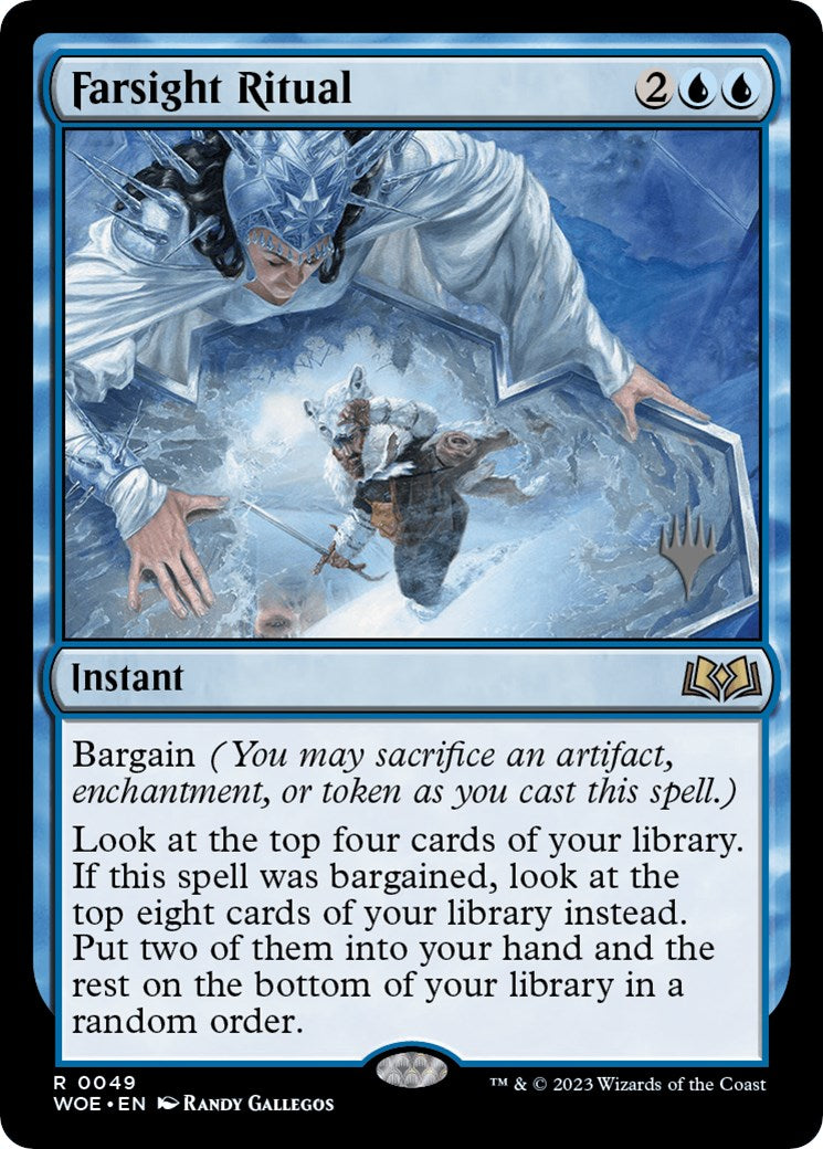 Farsight Ritual (Promo Pack) [Wilds of Eldraine Promos] [Foil]