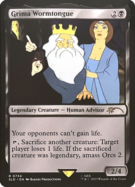Grima Wormtongue [Secret Lair Drop Series] [Foil]