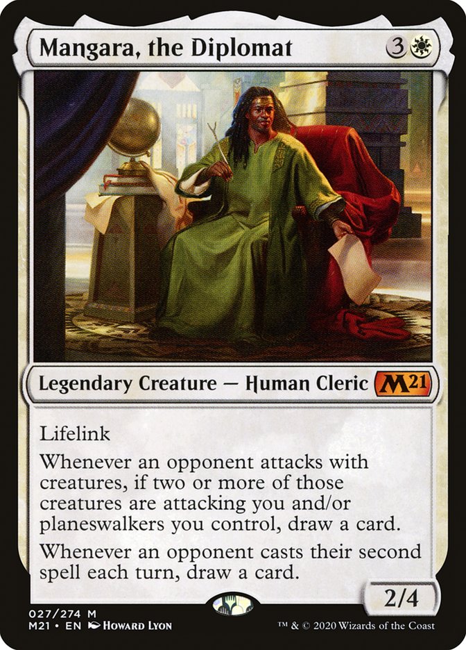 Mangara, the Diplomat [Core Set 2021] [Foil]
