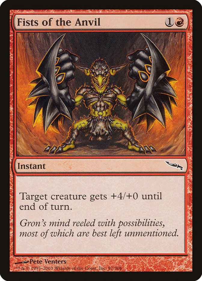 Fists of the Anvil [Mirrodin] [Foil]