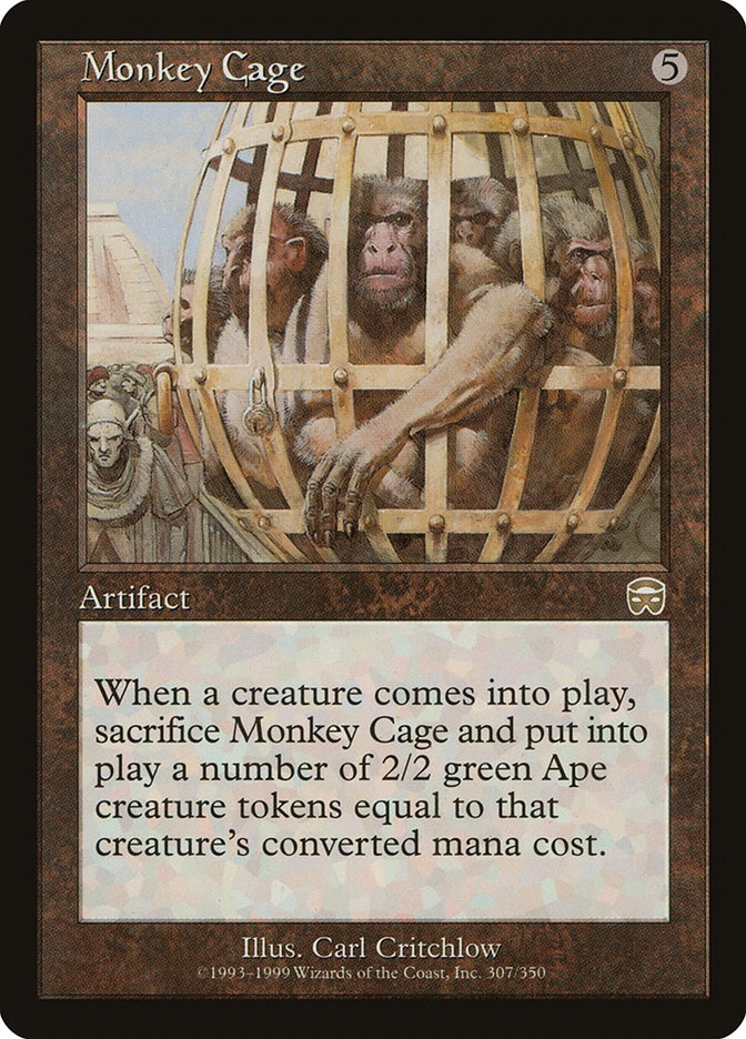 Monkey Cage [Mercadian Masques] [Foil]